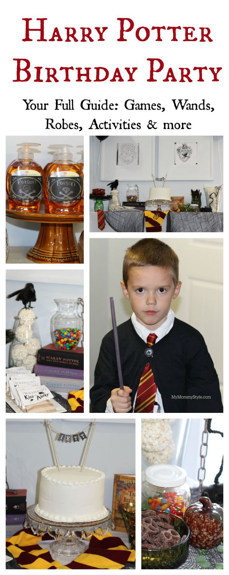 Harry Potter Birthday Party - My Mommy Style